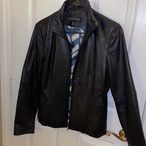 Sporty Leather Jacket